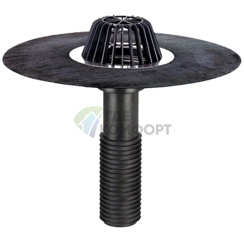 Кровельная воронка HL69H с листвоуловителем - фото 1