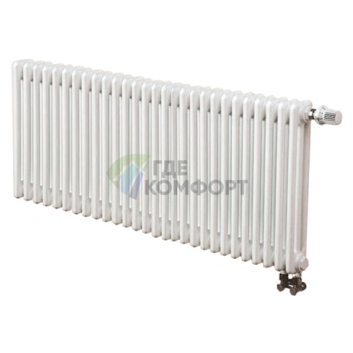 Трубчатый стальной радиатор Zehnder Charleston Completto Z-3050/28 секций с нижним подключением V001 - фото 1