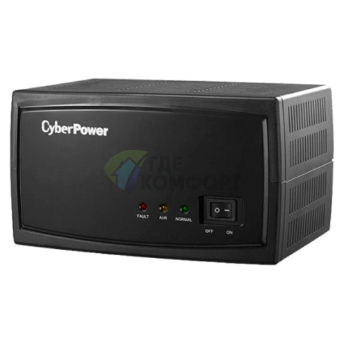 Стабилизатор CyberPower AVR 1000 E (1000 Вт) - фото 1