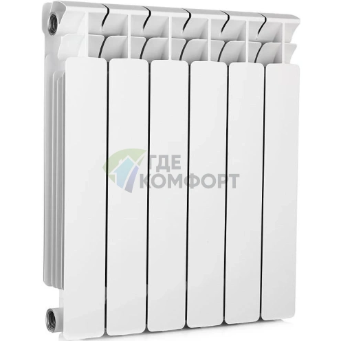 Биметаллический радиатор RIFAR ALP 500 6 секций - фото 1