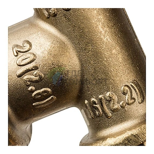 Stout Тройник переходной 16x20x16 для труб из сшитого полиэтилена аксиальный - фото 6