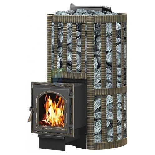 Чугунная печь Везувий Ураган Ковка 28 (270) фото 1