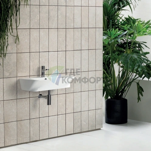 Подвесная раковина Azzurra Hera 63×43×14,5 см белая с отверстием под смеситель - фото 1