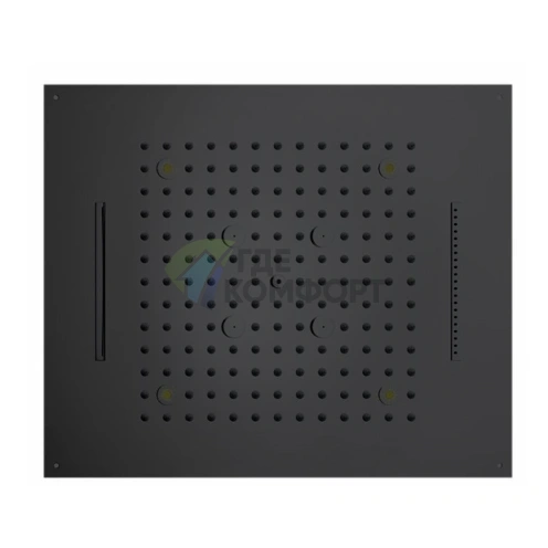 Верхний душ BOSSINI DREAM/4 57x47 см с LED-подсветкой и 4 режимами гидромассажа (H38908.073) - фото 1
