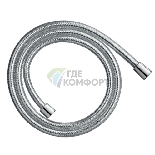 Душевой шланг HG Comfortflex 2 м хром: премиальный комфорт и гибкость (28169000) - фото 1