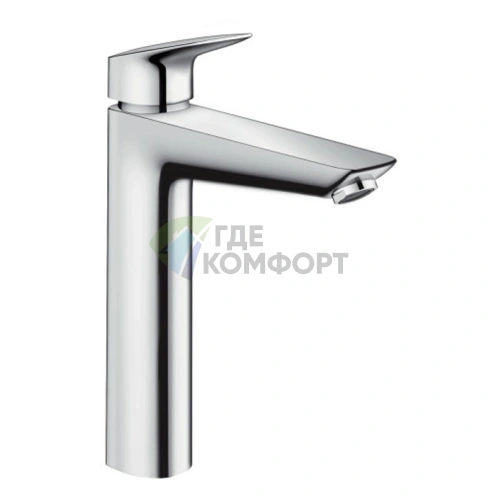 Смеситель для раковины Hansgrohe Logis 190 мм, хром (71091000) - фото 1
