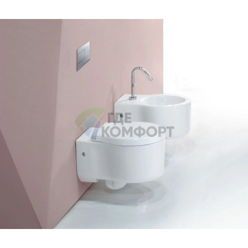 Подвесной унитаз Jacob Delafon Formilia Viragio E4773-00 - фото 3