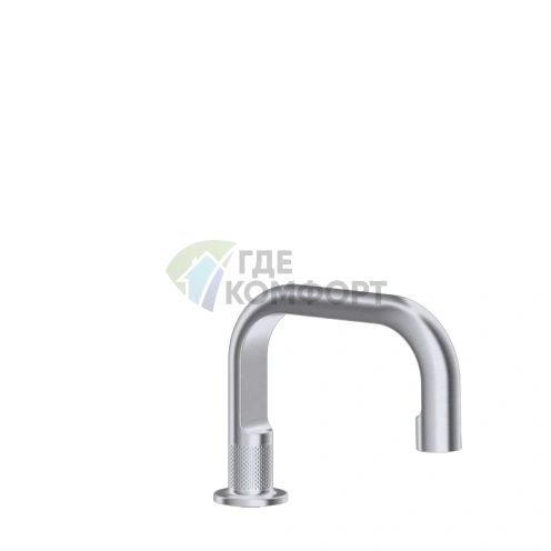 Излив GESSI INCOSO отдельностоящий 140 мм, цвет Finox Brushed Nickel (58091#149) - фото 1