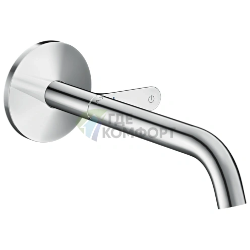 Смеситель для раковины AX One Select встраиваемый, хром, излив 220 мм (48112000) - фото 1