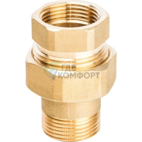 Разъемное соединение STOUT американка ВН с плоским уплотнением 3/4 латунное - фото 10