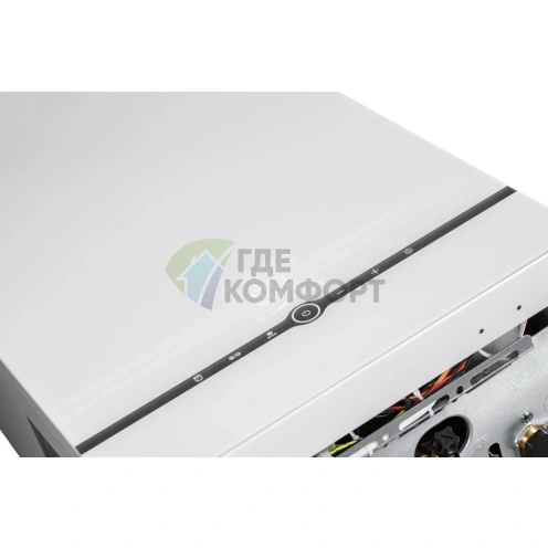 Настенный газовый котел Mizudo M24T PRO OPT WIFI турбо стекло белая панель - фото 1