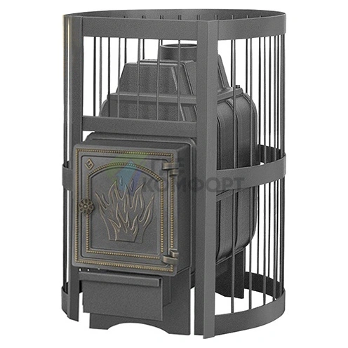 Чугунная печь Везувий Легенда Стандарт 28 (ДТ-4) Б/В - фото 1