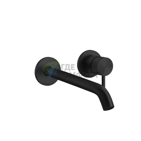 Настенный смеситель GESSI для раковины с высоким изливом, отделка MECCANICA Black (54289#299) - фото 1