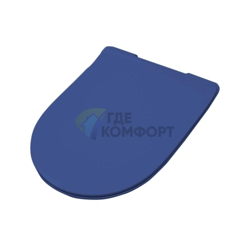 Сиденье для унитаза Artceram FILE 2.0 супертонкое быстросьемное с микролифтом Blu Zaffiro (FLA014 16) - фото 1