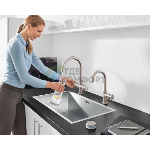 Смеситель Grohe Red Mono 30080DC0 с мгновенным водонагревателем - фото 5