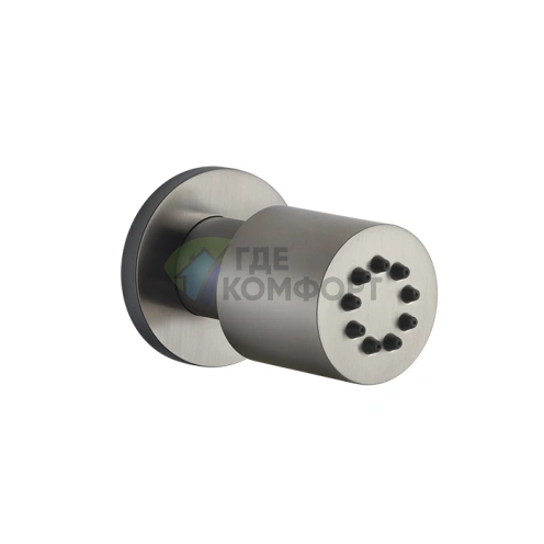 Поворотная боковая форсунка Gessi Body Jets в хромированном исполнении (13375#031) - фото 1