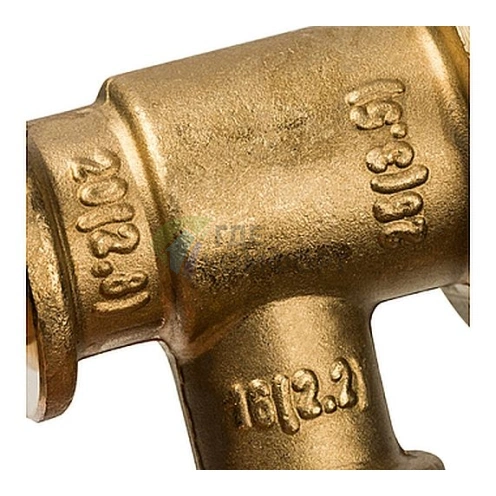 Stout Тройник переходной 25x16x20 для труб из сшитого полиэтилена аксиальный - фото 6