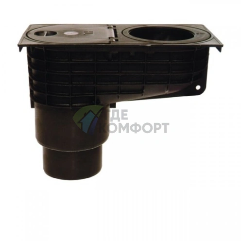 Трап 660/2-80 уличный для наружного приема воды из ливнестоков DN110/125 - фото 1