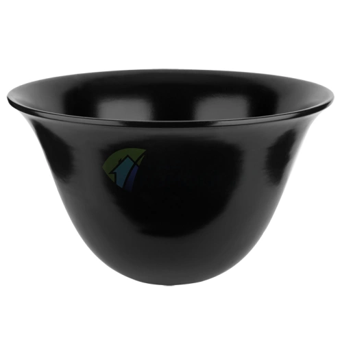 Накладная керамическая раковина Gessi Goccia 50x30 см черный - фото 1