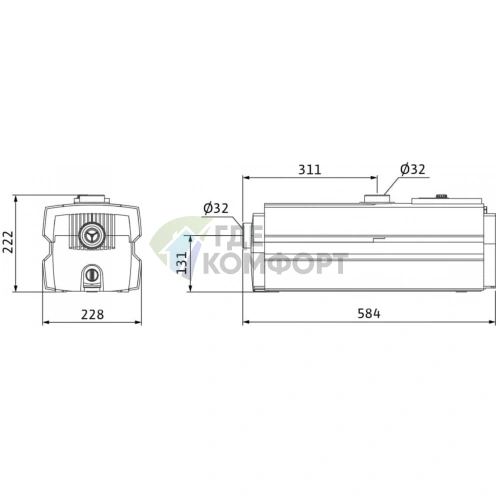 Самовсасывающий многоступенчатый центробежный насос HiMulti 5 Wilo (Вило) - фото 6
