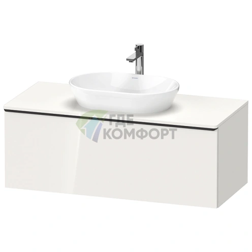 Тумбочка подвесная Duravit D-Neo 459x1200x550 мм, белая высокоглянцевая, 1 ящик (DE494902222) - фото 1
