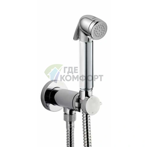 Гигиенический комплект Bossini Talita: смеситель, лейка для биде и шланг (E37006B.030) - фото 1