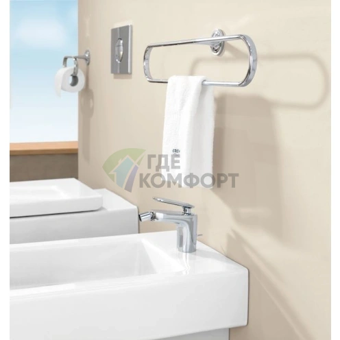 Смеситель для биде Grohe Veris 32193000 настенный, хром - фото 2