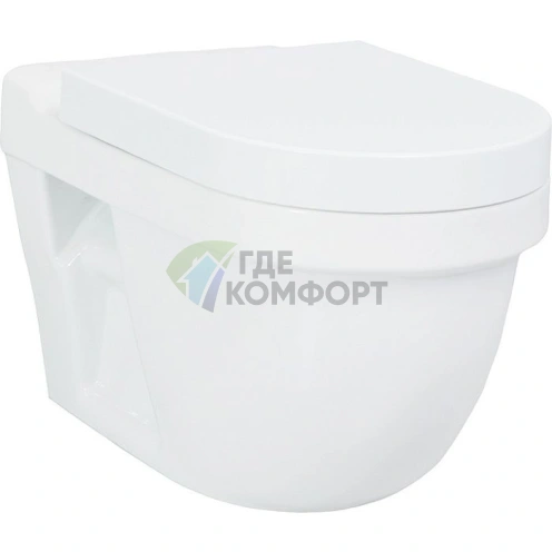 Элегантный подвесной унитаз Creavit Dream DR321 для современного интерьера - фото 1