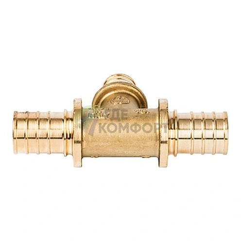 Stout Тройник переходной 25x20x25 для труб из сшитого полиэтилена аксиальный - фото 3