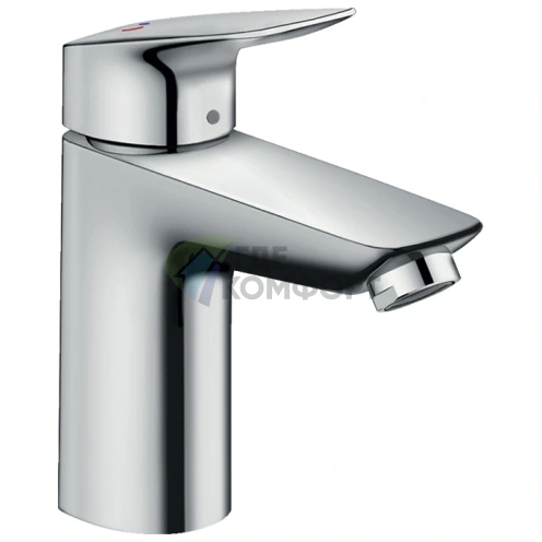 Смеситель для раковины Hansgrohe Logis однорычажный, хром (71103000) - фото 1