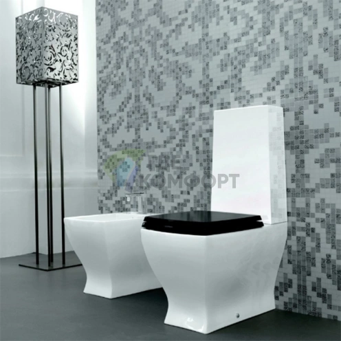 Механизм двойного слива для унитаза Artceram JAZZ/HERMITAGE моноблок в бронзовом цвете (ACA006 72) - фото 1