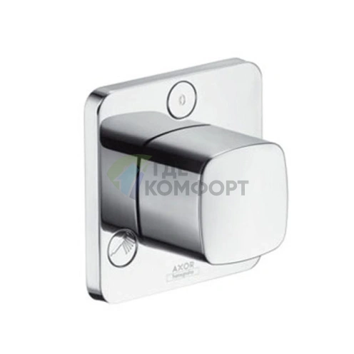 Встраиваемый запорно-переключающий вентиль AX Urquiola Trio/Quattro хром (11925000) - фото 1