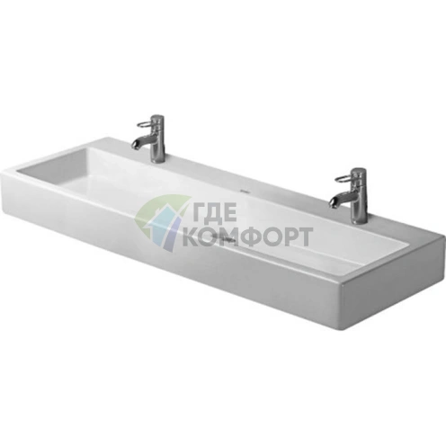 Раковина Duravit Vero для мебели без перелива, 1200x470 мм, белая (454120072) - фото 3