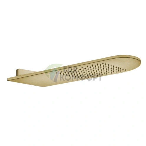 Душевая панель Gessi Shower316 620x200мм, настенное крепление, Brushed Brass PVD (45163#727) - фото 1