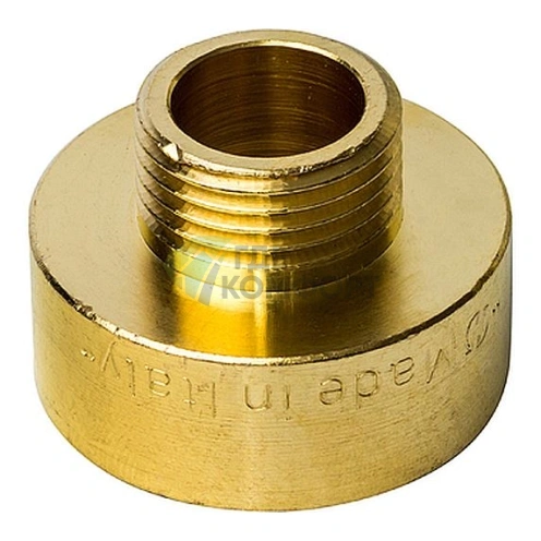 Переходник STOUT ВН 1 1/4 x 3/4 внутренняя/наружная резьба латунный - фото 2