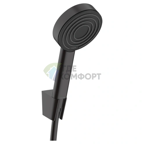 Портер-набор HG Pulsify 1J 1250 мм, матовый черный (24301670) - фото 1