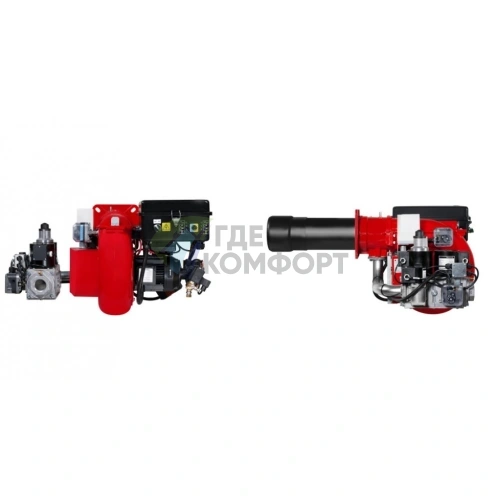 Комбинированная горелка F.B.R. K 4/2 TL + R. CE D1-S - фото 1