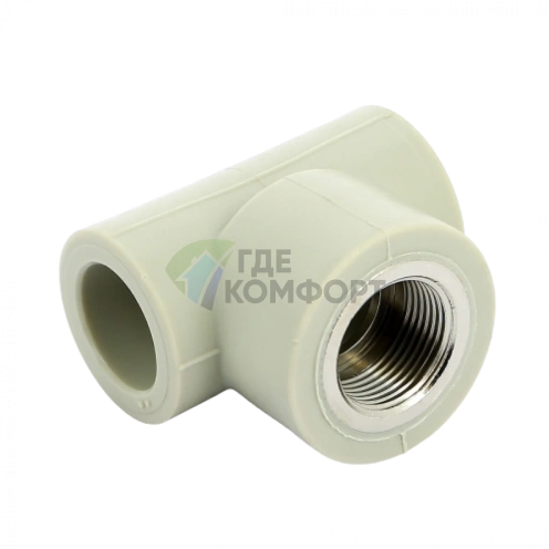 Тройник PPR с внутренней резьбой 25x3/4 FV-Plast - фото 2