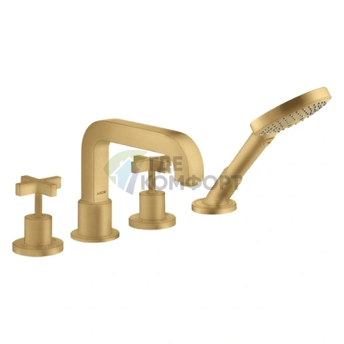 Смеситель для ванны AX Citterio — шлифованное золото (39453250) - фото 1