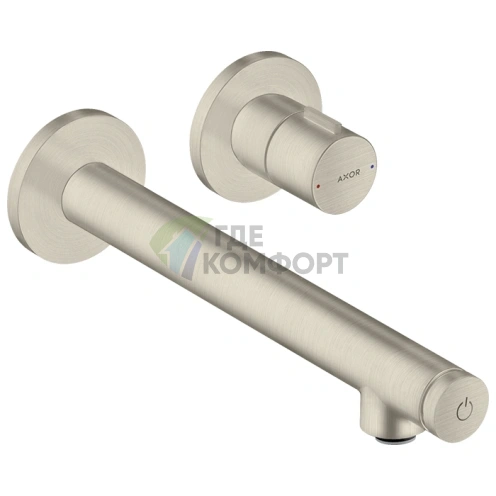 Стильный электронный смеситель AX Uno для раковины с бесконтактным включением (45113820) - фото 1