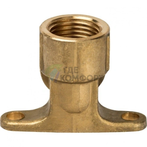 Stout Угольник настенный с креплением 20xRp 1/2 для труб из сшитого полиэтилена аксиальный - фото 11