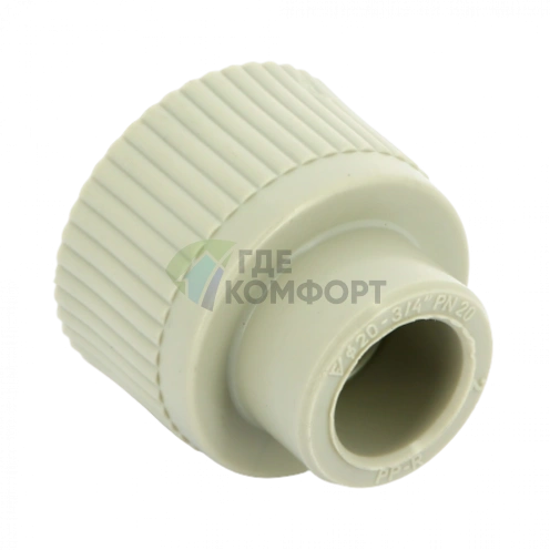 Переходник PPR с внутренней резьбой 20x3/4 FV-Plast - фото 3