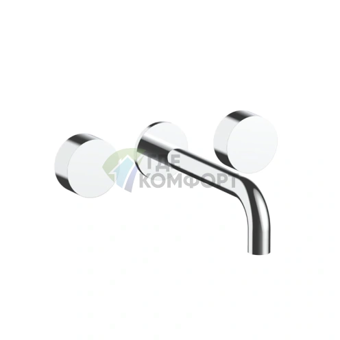 Настенный смеситель для раковины Fantini AF/21 хром (27 02 A813B) - фото 1