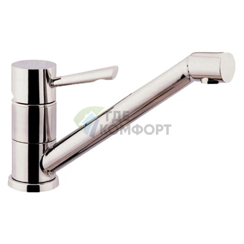 Кухонный смеситель Zorg Inox Merkur из нержавеющей стали - фото 1