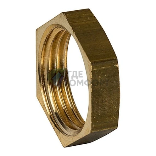 Контргайка STOUT 3/8 латунная - фото 3