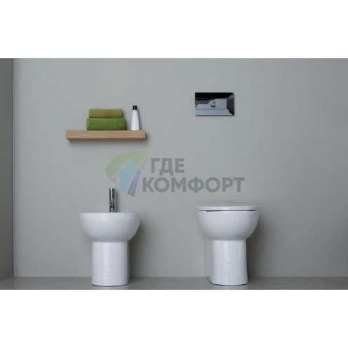 Унитаз приставной Kerasan Bit 441601bi - фото 4