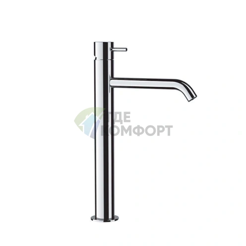 Смеситель для раковины Kerasan Nolita однорычажный, хром (922790 cr) - фото 1