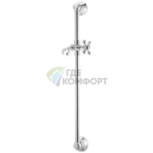 Душевая штанга Nicolazzi Doccia, 545 мм, хром (C8071CR) - фото 1