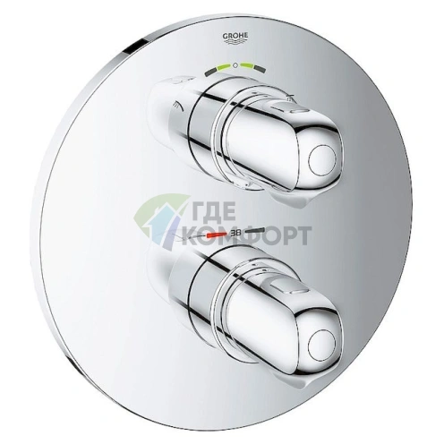 Термостат Grohe Grohtherm 1000 New с поддержанием температуры для душа (арт. 19985000) - фото 1