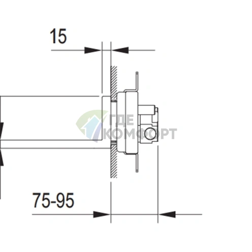 Многофункциональная душевая система Fantini Acquadolce L011B (69 00 L003A) - фото 2